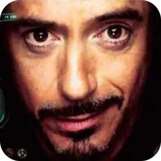 🤳 Tony Stark Marvel Cinematic Universe telegram sticker