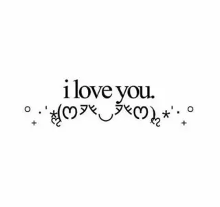 🎀 i love you. 爱, 可爱, 浪漫, 爱心 whatsapp sticker