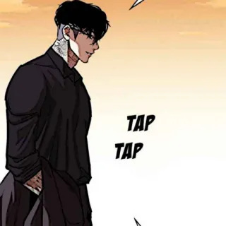 ⚖ TAP TAP мужчина, аниме, татуировки, красивый telegram sticker