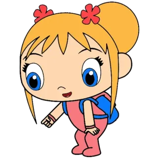 👈 Dibujos animados, Niño, Mono, Personaje, Animación telegram sticker