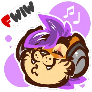 Fur What It's Worth Telegrim Series 1 telegram stickers