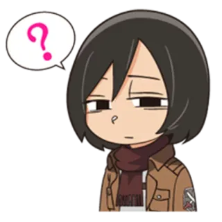 Attack on Titan Animated Stickers telegram stickers