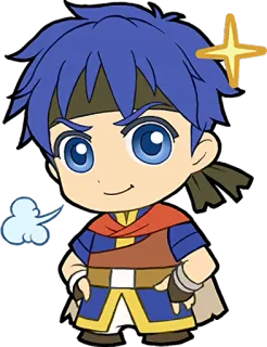 🙂 Ike Fire Emblem fire emblem, ike, video game, chibi, fofo, nintendo telegram sticker