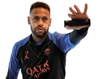 😤 Neymar Neymar, football, football, athlète, PSG telegram sticker