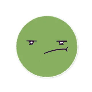 🙄 Emoji, Wajah, Sarkastik, Ekspresi, Lucu whatsapp sticker