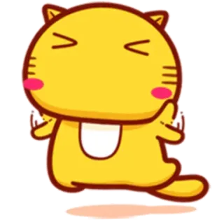 😣 Cartoon, Katze, Mittelfinger, Unverschämt, Beleidigend, Geste telegram sticker