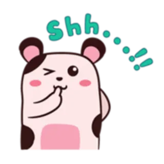 Hamster @StikerDi telegram stickers
