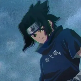 🌟 Sasuke Uchiha Naruto 考え事 Anime, Naruto, Sasuke, Uchiha, Ninja telegram sticker