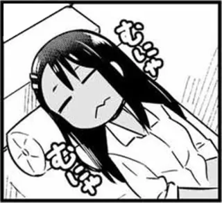 😴 むにゃむにゃ durmiendo, anime, manga, siesta, dibujos animados telegram sticker