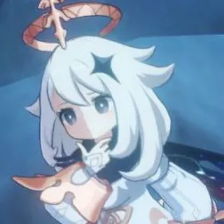 💫 Paimon Genshin Impact Anime, Videospiel, Paimon, Genshin Impact, Süß, Charakter whatsapp sticker