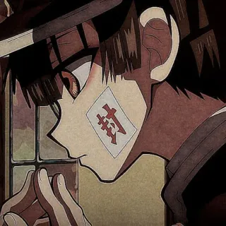 🏮 Hanako Toilet-bound Hanako-kun Anime, Personaje, Hanako-kun, Manga, Escuela telegram sticker