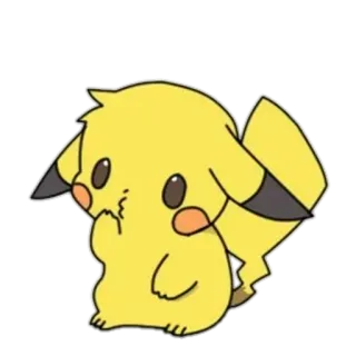 💘 Pikachu pikachu, pokemon, cartoon, cute, yellow, anime telegram sticker