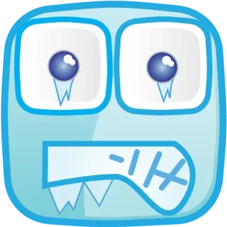 😐 Dibujo animado, Monstruo, Criatura, Divertido, Pegatina whatsapp sticker