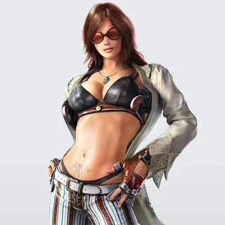 😎 Lili De Rochefort Tekken อนิเมะ, ผู้หญิง, เกม, เกมต่อสู้ telegram sticker