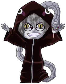 🌀 Kabuto Yakushi Naruto Kabuto, Yakushi, Naruto, Anime, Mangá, Chibi, Cobra telegram sticker