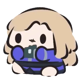 😋 Ganyu Genshin Impact telegram sticker