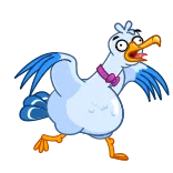 Seagull Sam telegram stickers