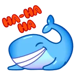 Ton Whales Animated telegram stickers