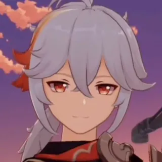 😏 Kaedehara Kazuha Genshin Impact Anime, Jeu, Personnage, Genshin Impact, Kazuha telegram sticker