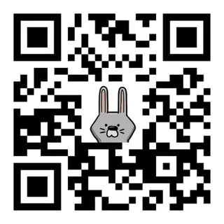 🖼 QR-Code, Hase, Kaninchen, Tier whatsapp sticker