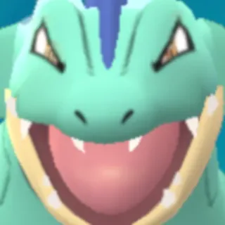 😉 Feraligatr Pokémon pokemon, feraligatr, tipo água, video game, criatura telegram sticker