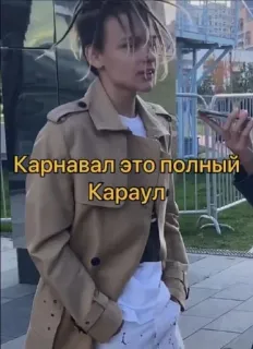 😏 Карнавал это полный Караул telegram sticker