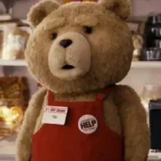 ➰ Ted ted, osito de peluche, película, comedia, dibujos animados, antropomórfico, gracioso telegram sticker