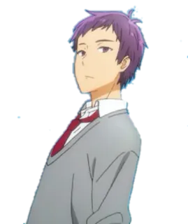 🙄 Anime, Personaggio, Uniforme scolastica, Maschio telegram sticker
