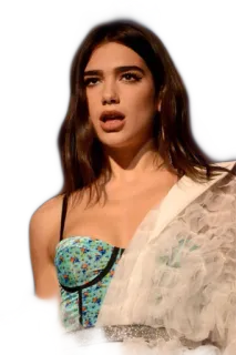 😨 Dua Lipa Popstar, Sängerin, Musiker, Dua Lipa, Frau, Promi whatsapp sticker