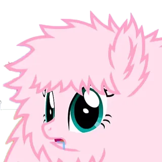 🍞 pony, cartoon, animal, pink, cute telegram sticker