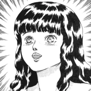 ☺️ Anime, Manga, Fille, Choquée, Surprise telegram sticker