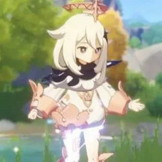 💫 Paimon Genshin Impact Paimon, Genshin Impact, Videospiel, Anime, Charakter, süß, Fantasy whatsapp sticker
