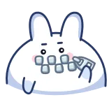 Chappy Bunny telegram stickers