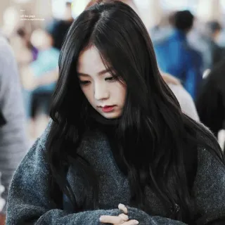 🦄 Jisoo k-pop, айдол, blackpink, певица, женщина, азиатка, знаменитость, звезда whatsapp sticker