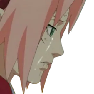 😢 Sakura Haruno Naruto anime, sakura, naruto, crying telegram sticker