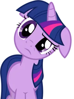 😒 Twilight Sparkle My Little Pony Twilight Sparkle, Pony, My Little Pony, Cartoon, Niedlich, Freundschaft telegram sticker