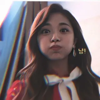 🍦 남! kpop, twice, tzuyu, fofa, asiática, mulher, engraçada telegram sticker