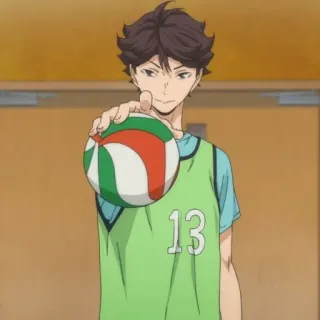 💗 Oikawa Tooru Haikyuu!! Anime, Pallavolo, Sport, Haikyuu, Oikawa, Tooru telegram sticker