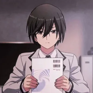 Yuu otosaka by:@AnimeTheme3 whatsapp stickers
