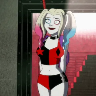 🎪 Harley Quinn 할리 퀸, dc 코믹스, 만화, 악당, 코믹스, 조커, 애니메이션 telegram sticker