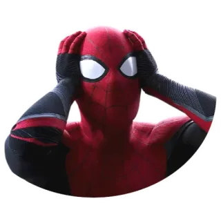 😱 Spider-Man superhero, marvel, spider-man, funny telegram sticker
