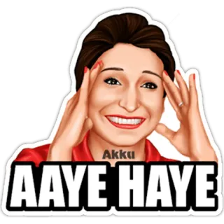 🤦‍♂ AAYE HAYE telegram sticker