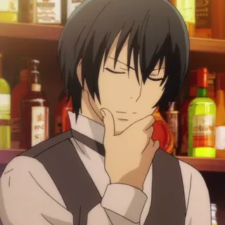 🌊 Anime, Barman, Bebidas, Bar, Garçom telegram sticker