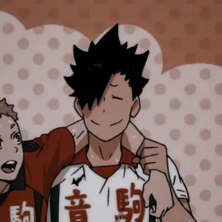 🌟 Kuroo Tetsurou Haikyuu!! anime, haikyuu, kuroo tetsurou, nekoma, character, manga telegram sticker