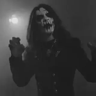 🕸 Black metal, Corpsepaint, Música, Concerto, Metal extremo, Músico telegram sticker
