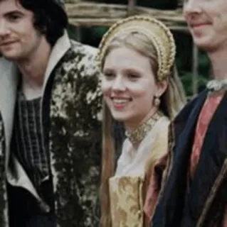 💫 Anne Boleyn The Other Boleyn Girl scarlett johansson, anne boleyn, deux soeurs pour un roi, drame historique, film d'époque, photo de film, adaptation cinématographique, personnage historique telegram sticker