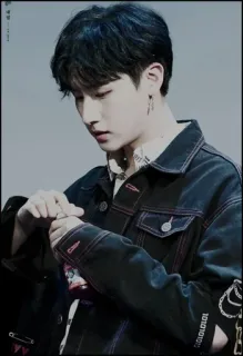 🕯 man, jacket, asian, korean, portrait, fashion, style telegram sticker
