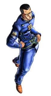 💪 Okuyasu Nijimura JoJo's Bizarre Adventure อนิเมะ, มังงะ, ตัวละคร, โอคุยาสุ นิจิมูระ, โจโจ้ ล่าข้ามศตวรรษ telegram sticker