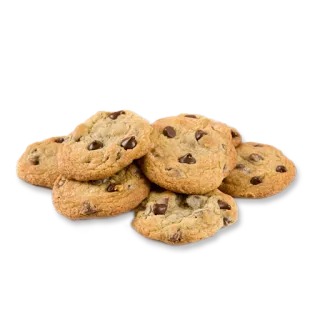 🍩 cookies, chocolate chip cookies, dessert, food, baked goods, sweet whatsapp sticker