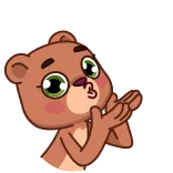 Jo Bear @TgEmojis telegram emojis 😘